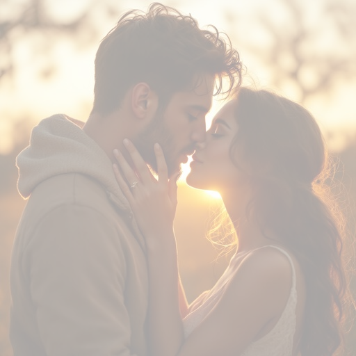 Golden hour romance — warm light representing joyful connection and relationship coaching